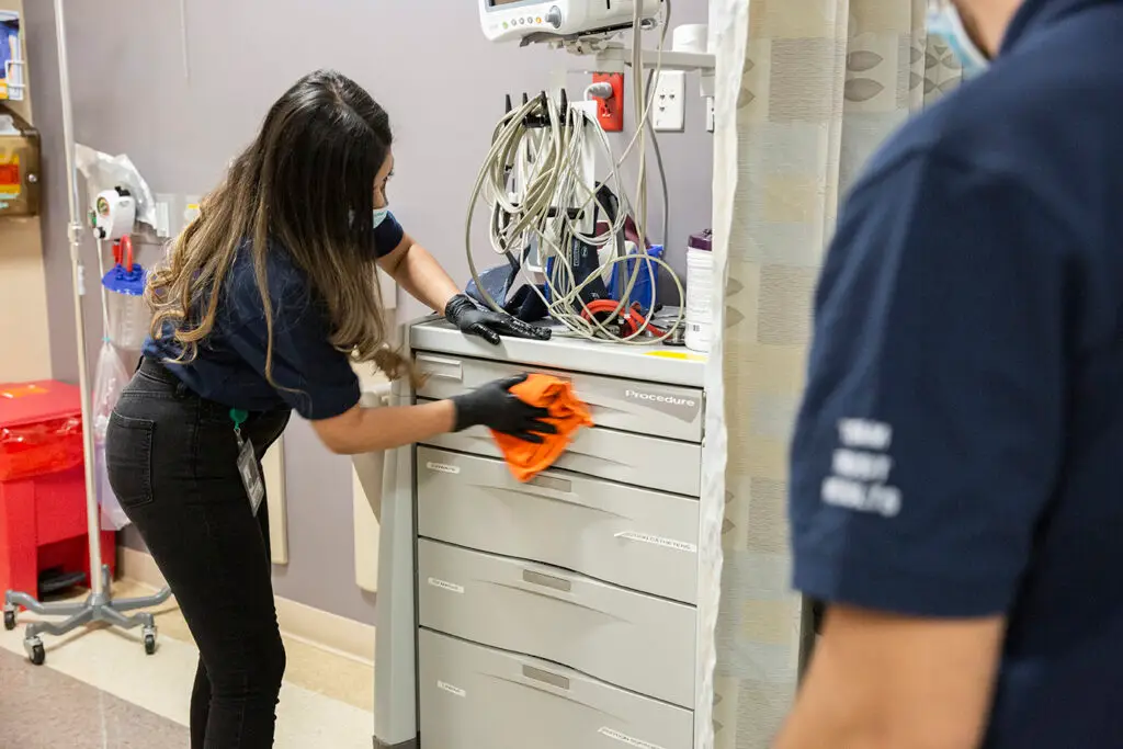 Our hospital cleaning services for Wausau, WI, healthcare providers go above and beyond your typical cleaning program.