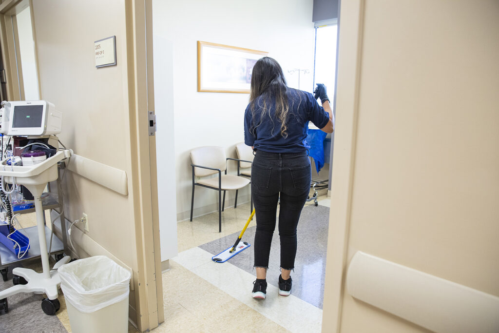 KleenMark specializes in hospital cleaning services in Wausau, WI.