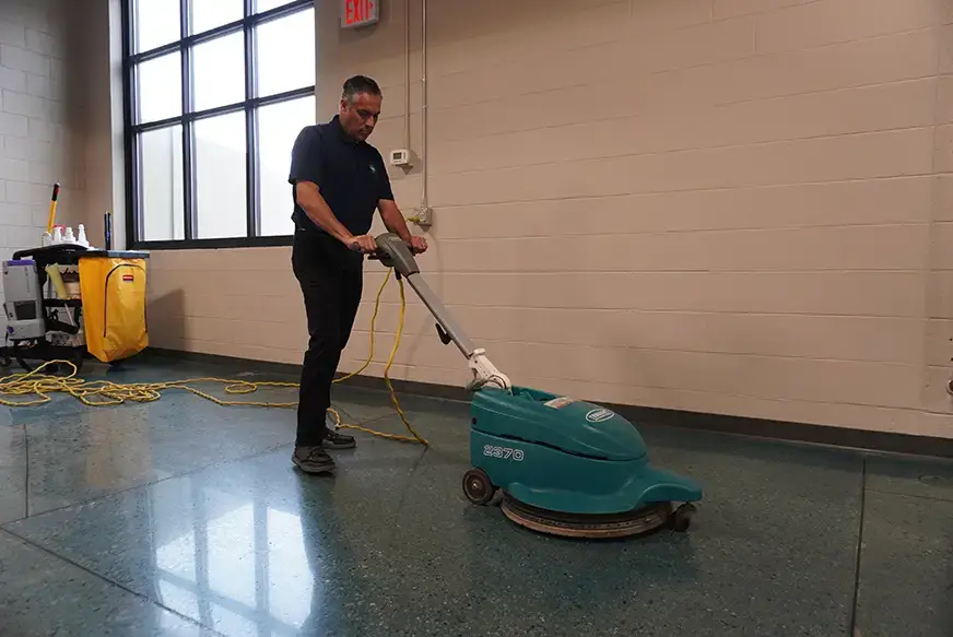 Our commercial cleaning services can save you valuable time.