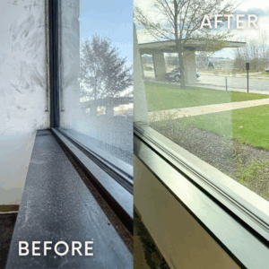 These specialty services from janitorial service companies in Green Bay, Wisconsin, include floor waxing and high surface dusting.