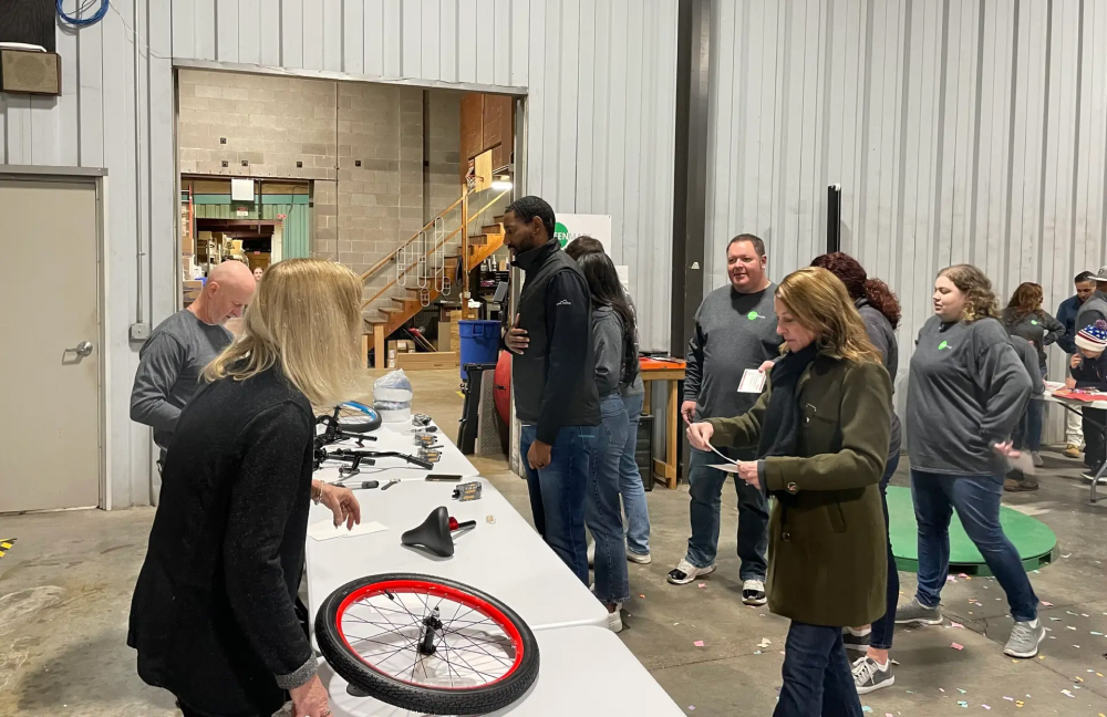 Build A Bike at Kleengsiving 4